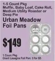 SuperFresh Urban Meadow Foil Pans offer