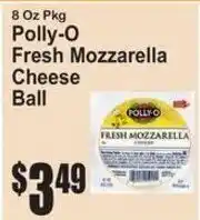 SuperFresh Polly-O fresh mozzarella cheese ball offer