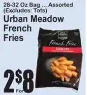 SuperFresh Urban Meadow French Fries offer