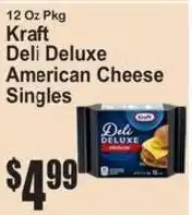SuperFresh Kraft deli deluxe american cheese singles offer