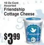 SuperFresh Friendship cottage cheese offer