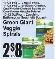 SuperFresh Green Giant Veggie Spirals offer