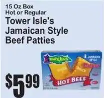 SuperFresh Tower Isle's Jamaican Style Beef Patties offer