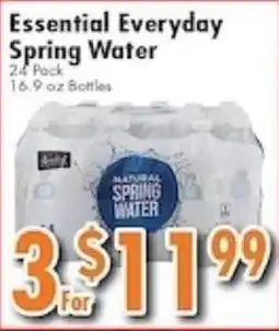 Ideal Food Basket Essential Everyday Spring Water offer