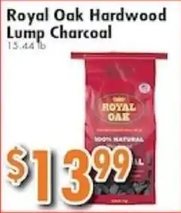 Ideal Food Basket Royal Oak hardwood lump charcoal offer