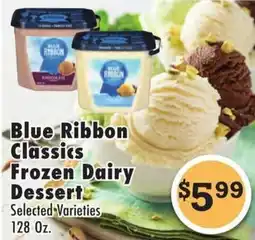 Superlo Foods Blue Ribbon Classics Frozen Dairy Dessert offer