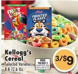 Superlo Foods Kellogg's Cereal offer