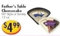Ideal Food Basket Father's Table Cheesecake offer