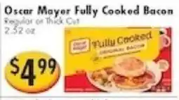 Ideal Food Basket Oscar Mayer Fully Cooked Bacon offer