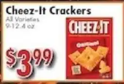 Ideal Food Basket Cheez-it crackers offer