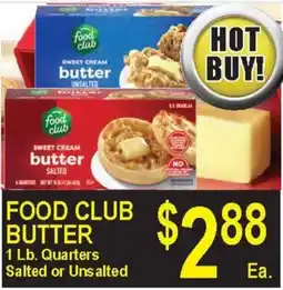 Foodland Food Club butter offer