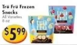 Ideal Food Basket Tru Fru Frozen Snacks offer