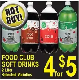 Foodland Food Club Soft Drinks offer