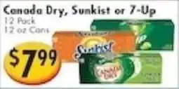 Ideal Food Basket Canada Dry, Sunkist or 7-Up offer