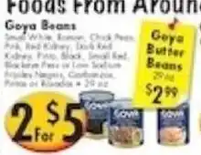 Ideal Food Basket Goya Beans offer