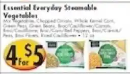Ideal Food Basket Essential Everyday Steamable Vegetables offer