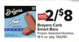 Giant Food Breyers Carb Smart Bars offer