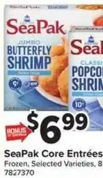 Giant Food Seapak core entrΓ©es offer