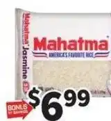 Giant Food Mahatma jasmine rice offer