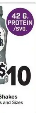 Giant Food Shakes offer