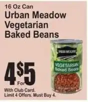 SuperFresh Urban Meadow Vegetarian Baked Beans offer