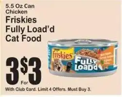 SuperFresh Friskies Fully Load'd Cat Food offer