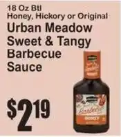 SuperFresh Urban Meadow Sweet & Tangy Barbecue Sauce offer