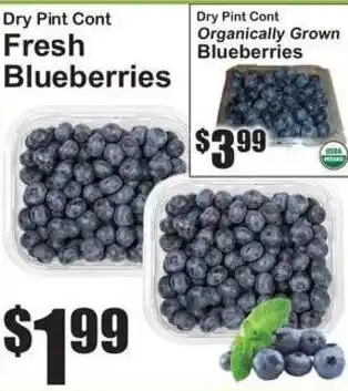 SuperFresh Fresh Blueberries offer