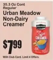 SuperFresh Urban Meadow Non-Dairy Creamer offer
