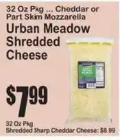 SuperFresh Urban Meadow Shredded Cheese offer