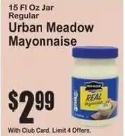 SuperFresh Urban Meadow Mayonnaise offer