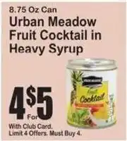 SuperFresh Urban Meadow Fruit Cocktail in Heavy Syrup offer
