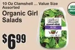 SuperFresh Organic Girl Salads offer