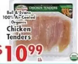 Ideal Food Basket Bell & Evans organic chicken tenders offer