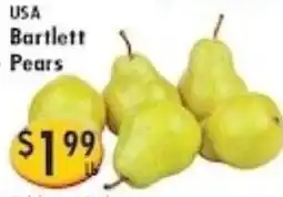 Ideal Food Basket USA Bartlett Pears offer