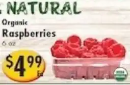 Ideal Food Basket Natural organic raspberries offer