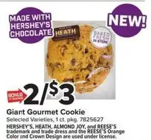Giant Gourmet Cookie