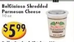 Ideal Food Basket BelGioioso shredded parmesan cheese offer