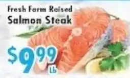 Ideal Food Basket Fresh Farm Raised Salmon Steak offer