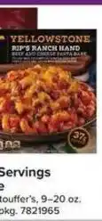 Giant Food Yellowstone rip's ranch hand beef and cheese pasta bake offer