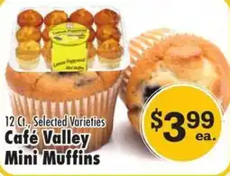 Superlo Foods Cafe Valley Mini Muffins offer