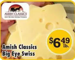 Superlo Foods Amish Classics Big Eye Swiss offer