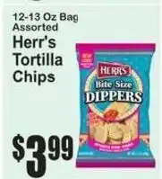 SuperFresh Herr's tortilla chips offer