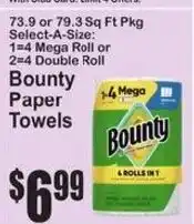 SuperFresh Bounty paper towels offer