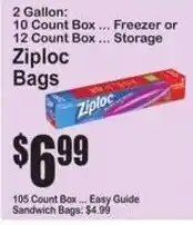 SuperFresh Ziploc bags offer