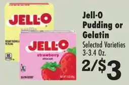 Superlo Foods Jell-o Pudding or Gelatin offer