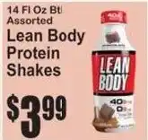 SuperFresh Lean Body Protein Shakes offer