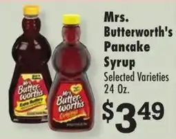 Superlo Foods Mrs. Butterworth's Pancake Syrup offer
