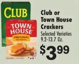 Superlo Foods Club or Town House Crackers offer