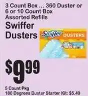 SuperFresh Swiffer Dusters offer